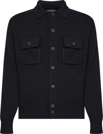 D4.0 Cardigans - Heren - Vesten - Zwart - XL - Truien & Vesten