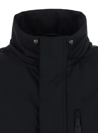 H&egrave;SKIMO Technical Nylon Coat - Black