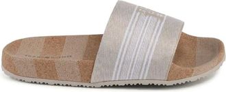 Tommy Hilfiger Sliders, female, Green, 8 UK, Khaki Casual Slides Comfortable Stylish Option