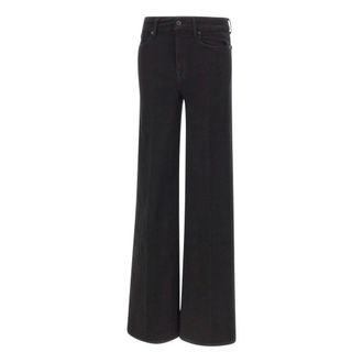 7 For All Mankind Slim Illusion Modern Dojo Jeans - Dames - Jeans - Zwart - Maat: W29 Katoen