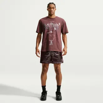 Nike Mens Ja Standard Issue Mesh 5 Basketball Shorts in Red | IM5200-652