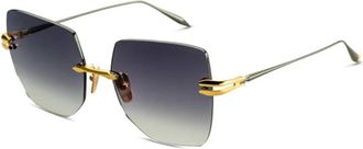 Dita Eyewear Embra Zonnebril - Dames - Accessoires - Geel - Maat: 58 MM