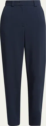 Giorgio Armani Tapered Stretch Viscose Trousers