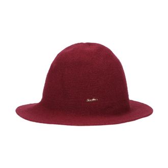 Borsalino Accessoires, Dames, Rood, ONE Size, Wol, Angelina Cloche