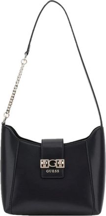 Guess Jane Hobo - Dames - Schoudertassen - Zwart - ONE Size - Polyester - Tassen