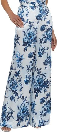 L'agence Pilar Silk Wide Leg Pant