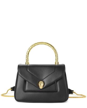 Tiffany & Fred Leather Top Handle Satchel