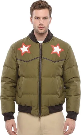 Dsquared2 Green Band Collar Jacket