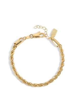 Electric Picks Harper Gold Filled Rope Chain Bracelet at Nordstrom