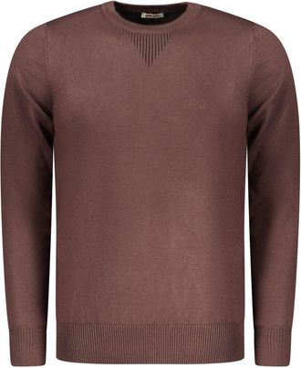 Rifle Marrone Viscosa Heren Sweater
