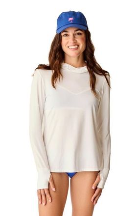 Carve Designs Alani Sunshirt in Cloud at Nordstrom, Size X-Small
