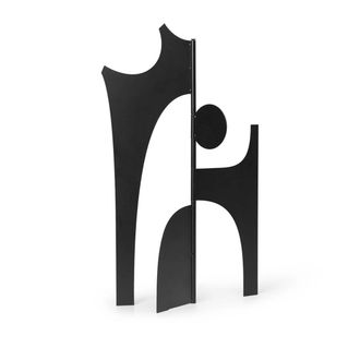 Ferm Living Contour Skulptur faltbar, schwarz