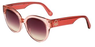 Benetton 5064 229 Womens Sunglasses Clear Size 53
