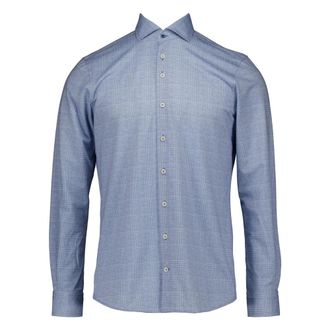 R2 Amsterdam Long Sleeve Casual Shirt - Heren - Casual Overhemden - Blauw - 2XL - Overhemden