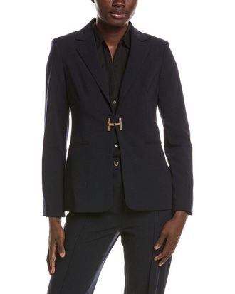 Halston Heritage Logo Blazer