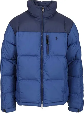 Polo Ralph Lauren Jassen, Heren, Blauw, M, Leer, Gorham Down Jacket