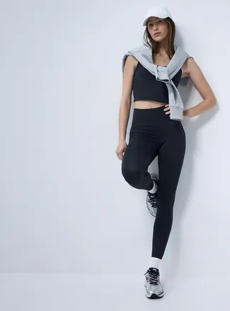 I.FIV5 Womens Pocketed high-rise legging 27 length