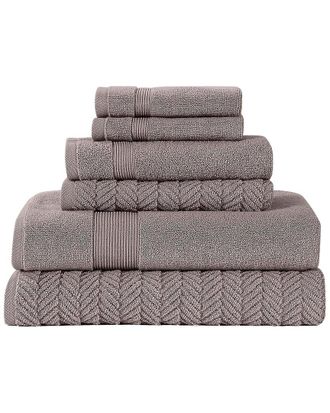 Modern Threads Modern Threads Zero Twist Otis Jacquard 6Pc Towel Set