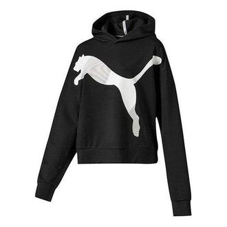 Puma (WMNS) PUMA Athletic Hoodie Black 581034-01