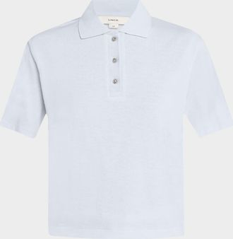 Vince Short-Sleeve Polo Shirt