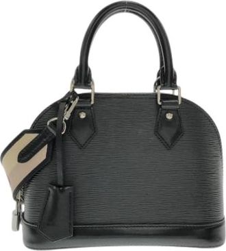 Louis Vuitton Pre-owned Vintage Handbag - Dames - Vintage Handtas - Zwart - ONE Size - Leer - Vintage