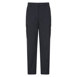 Mountain Warehouse Heren Delta Fleece Gevoerde Winterbroeken (Zwart)