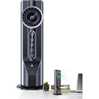 OEM Aire Acondicionado Port&aacute;til Peque&ntilde;o - Mini Ventilador Evaporativo Personal Aire Acondicionado Compacto Para Escritorio, Dormitorio, Coche, Residencia 