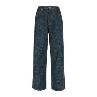 Lanvin Straight Jeans, male, Blue, Size: 2XL Jeans