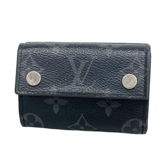 Louis Vuitton Black Wallet (Tri-Fold) (Pre-Owned)