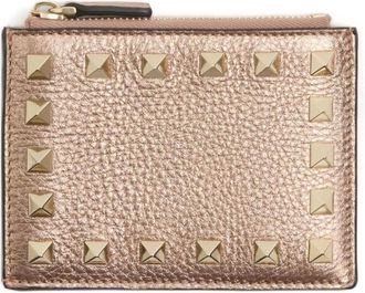Valentino Garavani Wallets & Cardholders, female, Pink, ONE SIZE, Rockstud Coin Purse