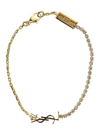 Saint Laurent Golden Logo Bracelet