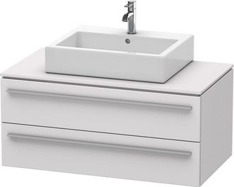 Duravit Duravit X-large Mueble De Pared Para Consola 6716, 2 Cajones, 1000mm, Color (frente/cuerpo): Blanco Lila Seda Laca Mate - Xl671608787