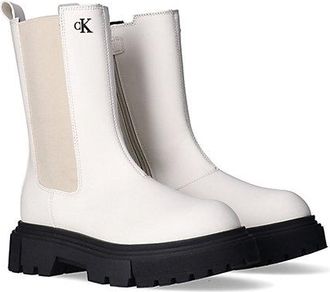 Calvin Klein Botas Chelsea para niños con cremallera