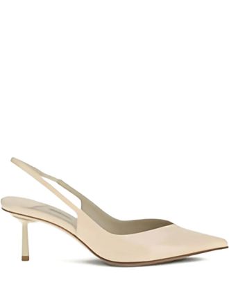 Le Silla 60mm Vivienne slingback pumps - Beige