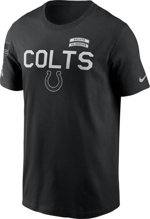 Nike Indianapolis Colts Salute to Service Sideline Nike Mens Dri-FIT NFL T-Shirt in Black | 02ET00AA2E-NKC