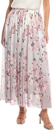 Anne Klein Pull-On Shirred Maxi Ballet Skirt