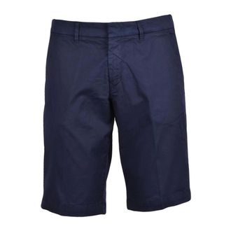Fay Casual Shorts, male, Blue, Size: W31 Casual Shorts