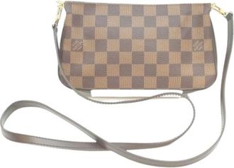 Louis Vuitton Pre-owned Cross Body Bags, female, Brown, Size: ONE SIZE Pre-owned Damier Shoulder Bag