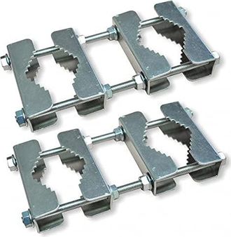 Weiss Abrazadera De Fijaci&oacute;n Weiss Drs 48 Di&aacute;metro Tubo 60 Mm 2 Piezas
