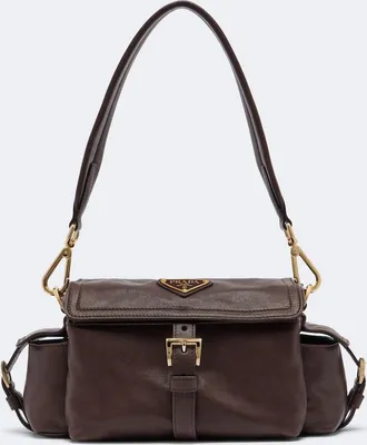 Prada Borsa a spalla Explore Medium in pelle