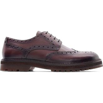 Anthony Veer Prescott Wingtip Derby in Brown Leather at Nordstrom, Size 10.5