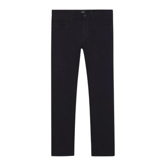 HUGO BOSS Pantalones Slim-fit Delaware - Trousers - Hombre - Azul - W33