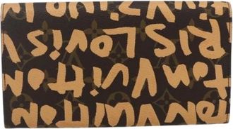 Louis Vuitton Pre-owned Fabric Wallet - - Pre-owned - Donna - Marrone - ONE SIZE