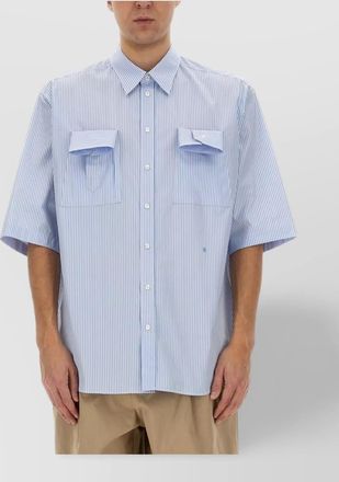 Moschino cotton cuff detail shirt