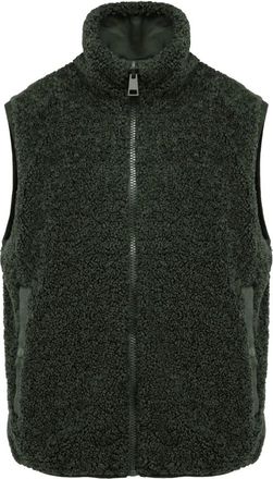 Bomboogie Gilet Sherpa Reversibile - - Jackets - Uomo - Verde - M