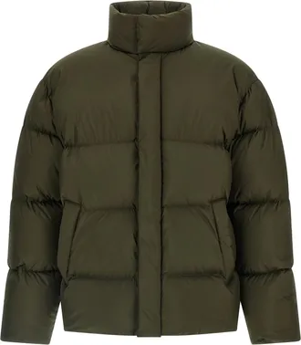 Saint Laurent Bicolor Polyester Full-Length Mens Jacket