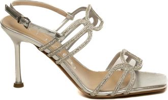 Albano Schoenen, Dames, Grijs, 39 EU, Leer, 5530 Sandaal