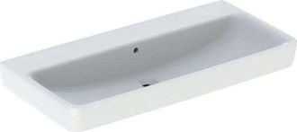 Keramag Keramag - Geberit Renova Plan, Lavabo, 100x48 Cm, Sin Agujero Para Grifo
