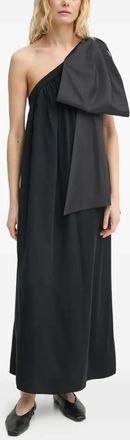 Sleeper Abito midi monospalla - Nero