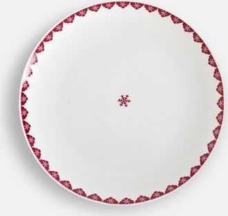 La Redoute Interieurs Set van 4 platte borden in porselein, Flocani